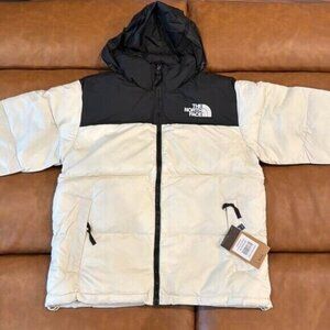 The North Face 1996 Retro Nuptse 700 Down Puffer Jacket White Men Size Medium
